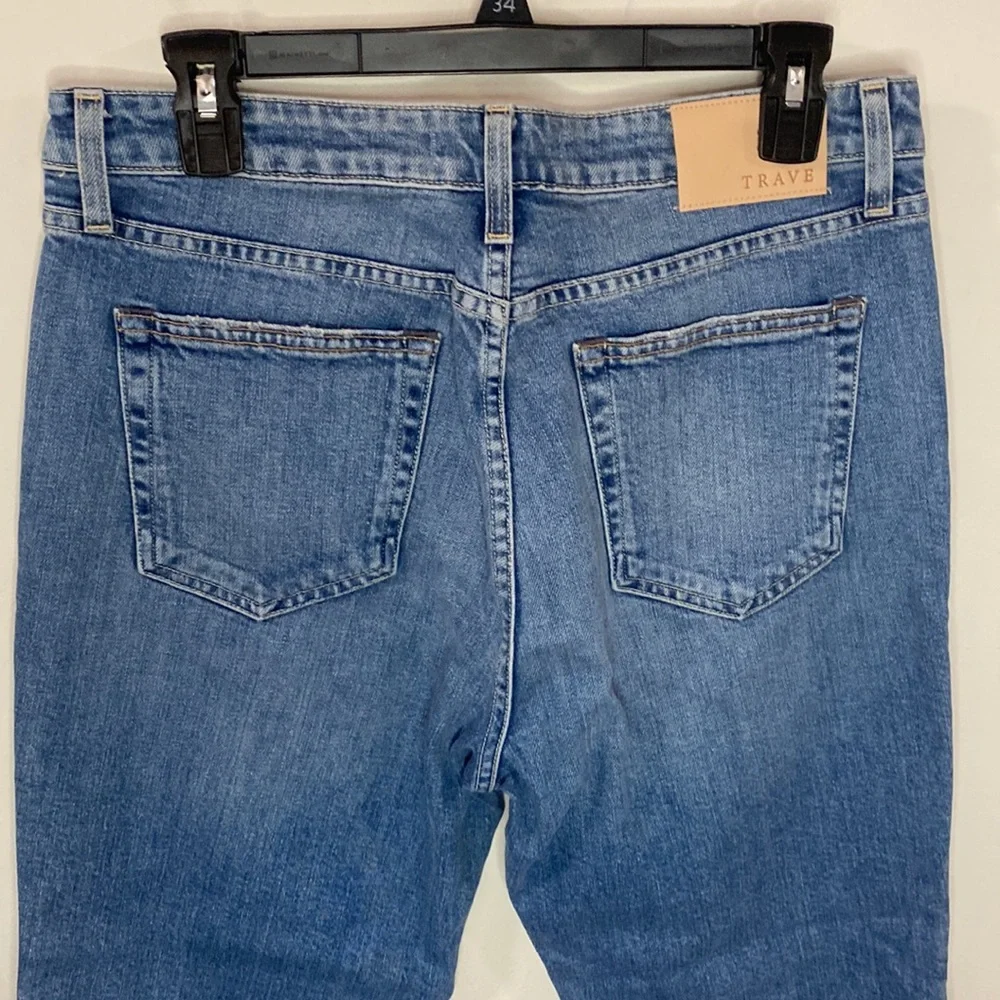 Trave Collette Kick Flare jeans in Seaside Blue size 31